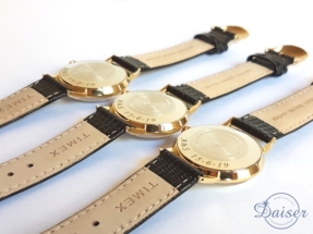 Daiser lasergraveren, gouden, goud, horloges, tekst